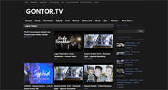 Desktop Screenshot of gontor.tv
